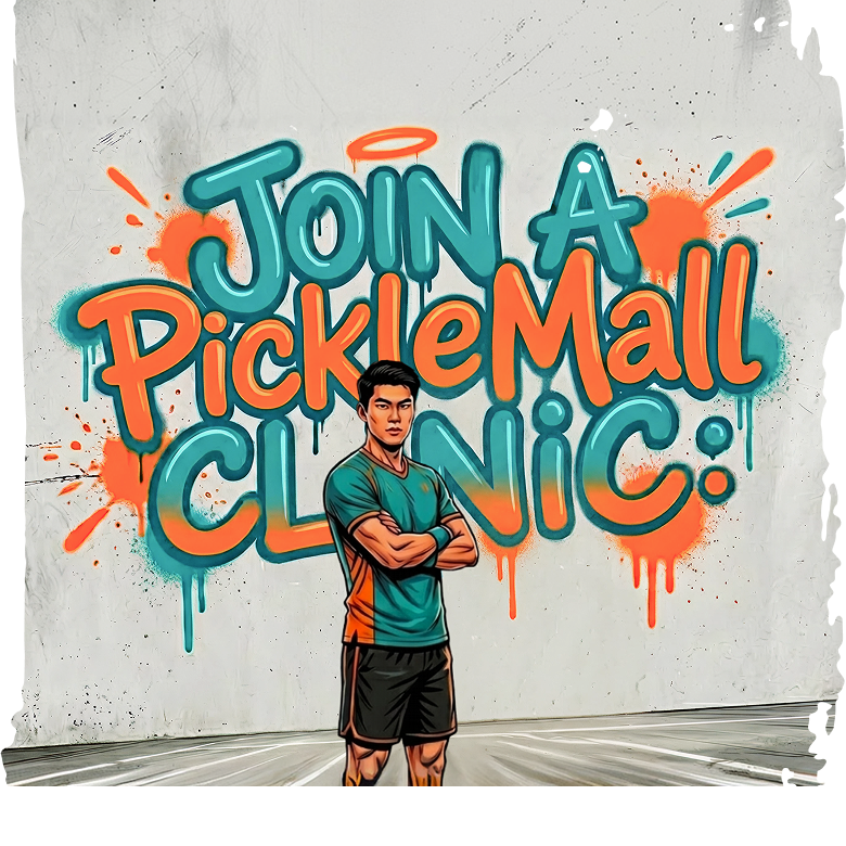 Join a PickleMall clinic: 